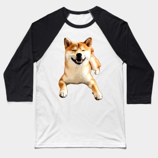 Shiba Inu Baseball T-Shirt